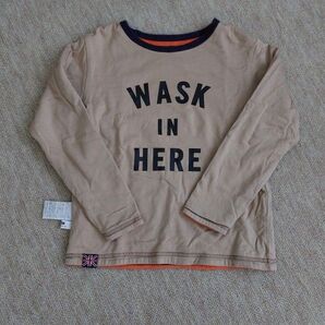 WASK 120センチリバーシブル 長袖Tシャツ