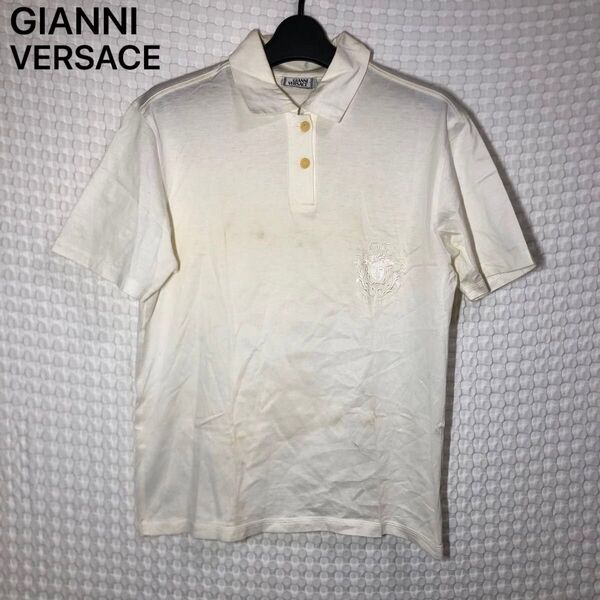 o399 GIANNI VERSACE ジャンニヴェルサーチ トップス 半袖シャツ シャツ 半袖 古着