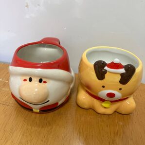 サンタ トナカイ 陶器 コップ