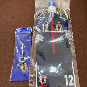 日本代表リングストラップ KIRIN 日本代表オリジナル折りたたみボトル