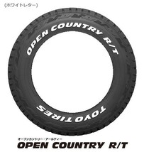 ◆新品! 即納! 4本set TOYO OPEN COUNTRY オープンカントリー R/T 235/70R16 106Q 235/70 ホワイトレター リフトアップ アウトランダー_画像1