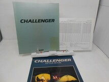 K1■三菱 CHALLENGER（チャレンジャー）旧車カタログ スタイルブック+価格表付 1996年 ■並/押印有（ステッカー）、経年劣化・ヤケあり_画像1