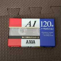 AXIA カセットテープ AI 120 カセット テープ ※5 新品 未開封品【規定イズまで同梱可能】_画像1