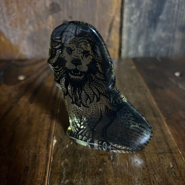 ヴィンテージ エイブラハム・パラトニク Abraham palatnik アクリル オブジェ 置物 ライオン