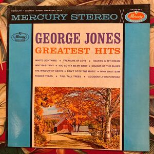 George Jones LP Greatest Hits Netherland Press Mercury-135-025MCY