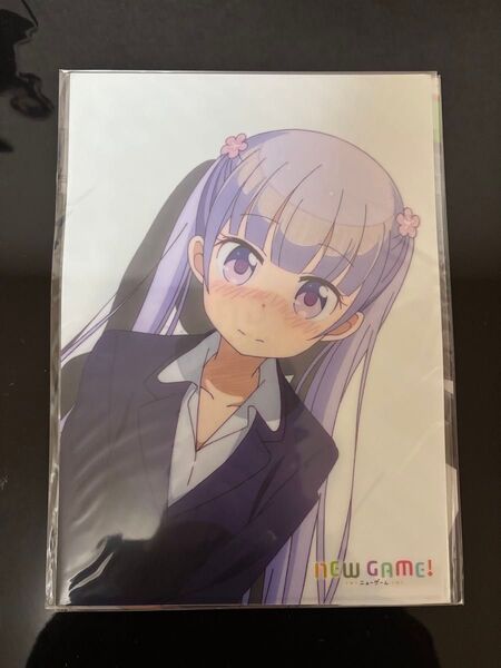 NEW GAME! セル画&原画見切れクリアファイルA