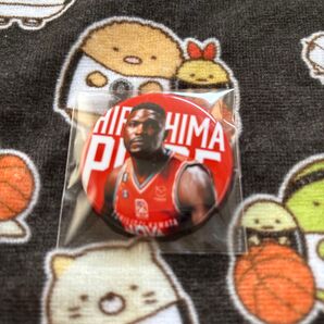 広島ドラゴンフライズ 缶バッジ 河田チリジ