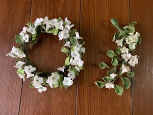 【ハンドメイド】パン粘土のリース
