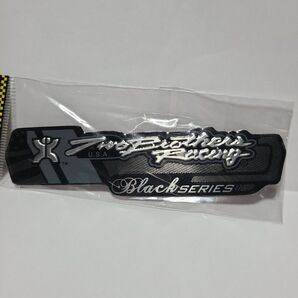 Two Brothers Racing ツーブラザーズレーシング 耐熱アルミステッカー ブラック