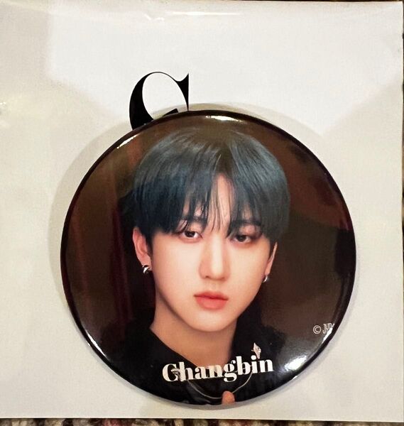 straykids クリスマスpopup ランダム缶バッジ チャンビン changbin