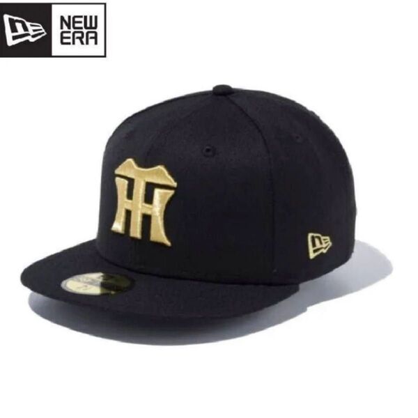 NEW ERA ニューエラ キャップ 59FIFTY 阪神タイガース ゴールド 帽子 日本プロ野球球団 野球帽子