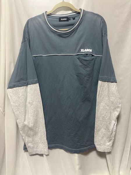 エクストララージ X-LARGE カットソー 長袖 ロングスリーブ 春服 ロンT