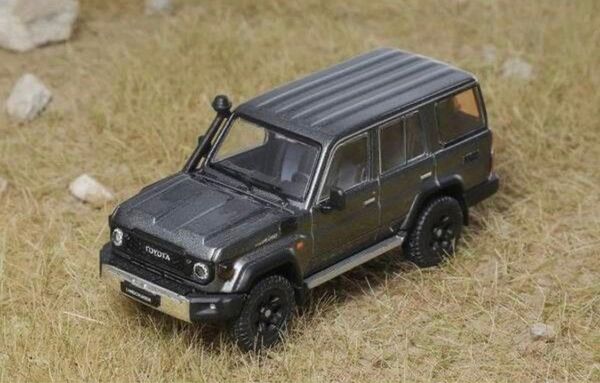 GCD ゲインコーププロダクツ 1/64 トヨタ ランドクルーザー70 グレー