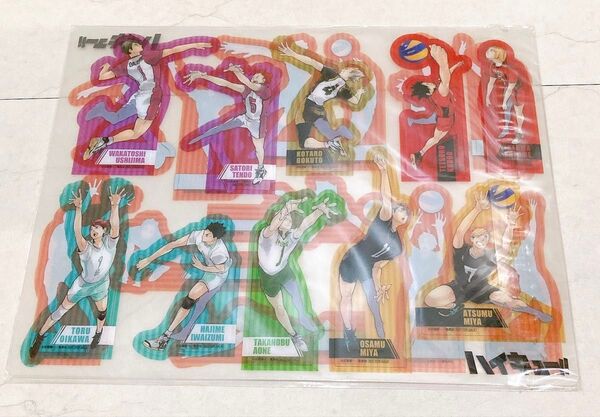 新品未開封 ハイキュー 原画展 クリアしおり