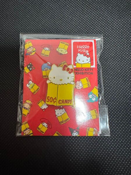 ハローキティ展 限定ピンバッジ