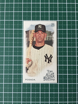 即決のみ！★TOPPS MLB 2019 ALLEN & GINTER #360 JORGE POSADA［NEW YORK YANKEES］ミニベースカード mini SP 19★_画像1