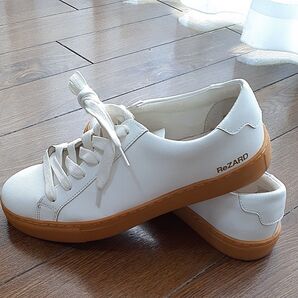 LIZARD スニーカー 一度使用 37 白