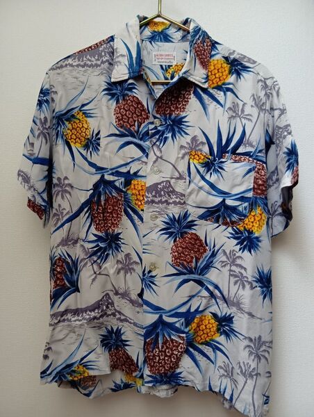 50-60's ヴィンテージアロハシャツ made in japan 日本製 SUNSURF 半袖アロハシャツ サンサーフ 東洋