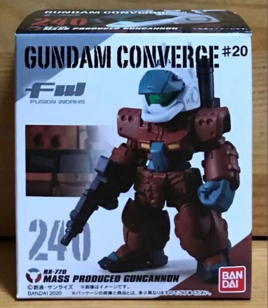 【新品未開封】 ガンダムコンバージ♯20 240 量産型ガンキャノン