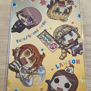 ローソン限定 Fate/Grand Order メタリックブロマイド