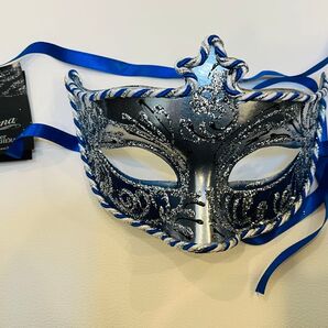 Laguna L'Atelier della Maschera 【イタリア製】ベネチアンカーニバシルバールマスクジッリ
