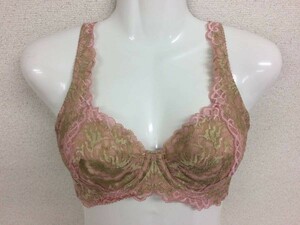 * used * maru ko correction underwear deco rute Sara vi -ru3/4 Short bra C65 elegant pink MARUKO N44*
