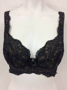 ★美品★マルコ 補正下着 ブラジャー D65 ブラック 黒 大きいサイズ 着痩せ 矯正下着 補整下着 №10