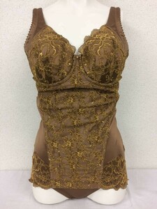 * beautiful goods * maru ko correction underwear body suit D75 deco rute Brown Gold large size put on .. discount tighten correction underwear . integer underwear N20