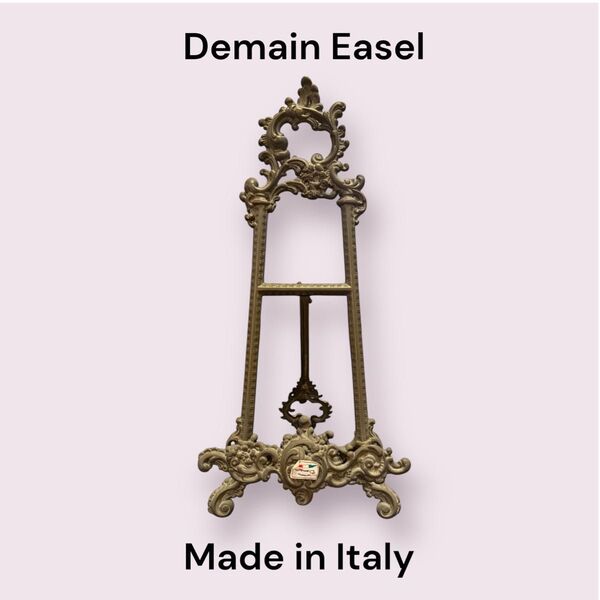 Demain Italy イタリア製 ドマン社 真鍮イーゼル ヴィンテージ