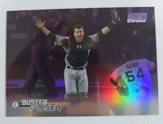 2023 TOPPS STADIUM CLUB CHROME BUSTER POSEY 75シリアル