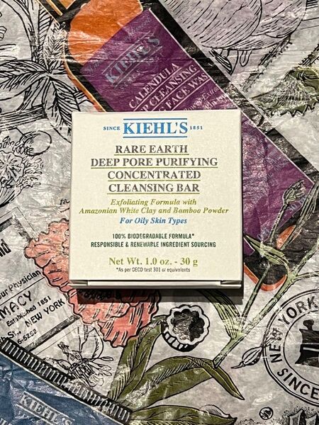 新品 Kiehl's キールズ レアアース クレンジングバー ミニサンプル 洗顔石けん ソープ 毛穴