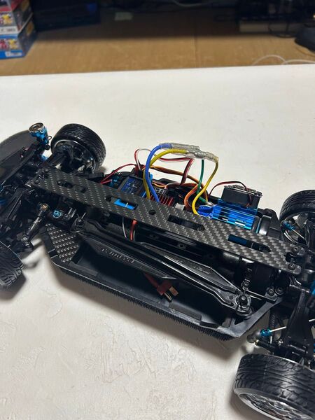 タミヤ TT-02 トップデッキプレート カーボン製