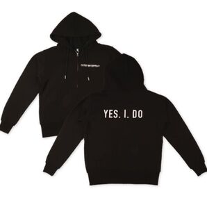 【新品】宮本浩次 エレファントカシマシ YES. I. DO パーカー スウェット ジップアップ Sサイズ エレカシ ブラック