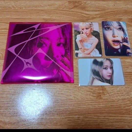 開封済抜け無し未使用品 LE SSERAFIM Crazy コンパクト盤 サクラver