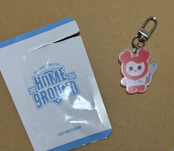 TWICE HOME 9ROUND シークレットアクリルキーリング チェヨン