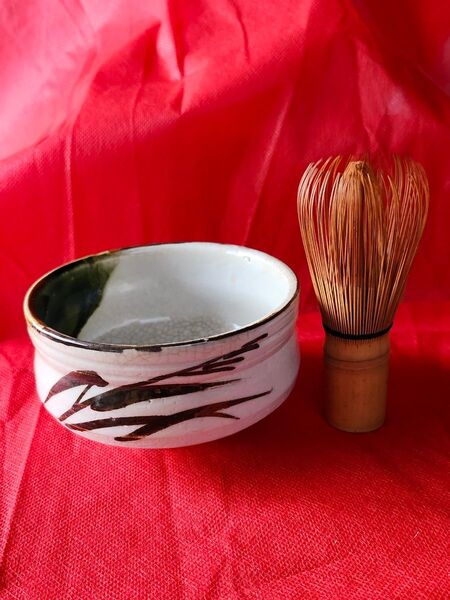 セットでこの価格です 茶碗 抹茶椀 瀬戸織部焼 三峰園窯 茶道 箱なし