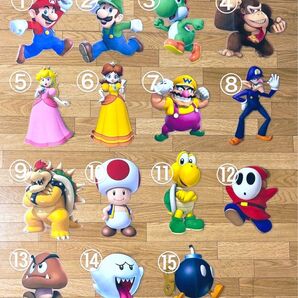 マリオ 壁面飾り 誕生日 (6点〜購入可)