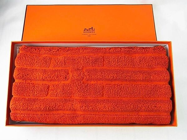 正規品 新品 HERMES エルメス コットン タオル 101300M-06