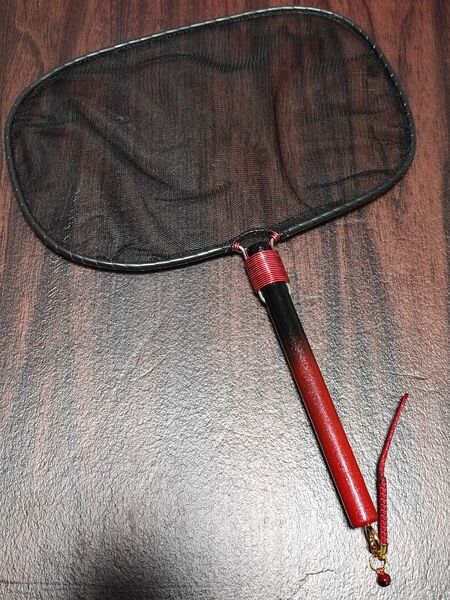 メダカ選別網 楕円形 横21cm
