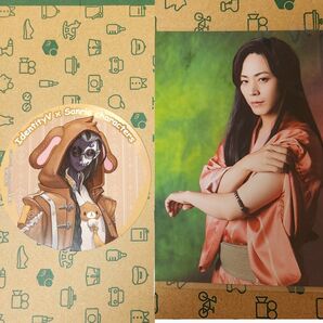 IdentityV 第五人格 白黒無常 黒無常 范無咎 コースター サンリオ カフェ 特典 中外 他 ブロマイド