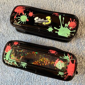 【スプラトゥーン3 】☆イカとタコが泳ぐ☆フロートペンケース 2点セット