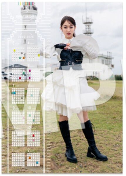 ナナニジ ナナブンノニジュウニ 22/7 14th ポスター タワレコ 月城咲舞