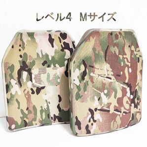NIJ IV 防弾プレート レベル4 2枚 セット Mサイズ マルカチムカバー ウ軍特注品 新品未使用