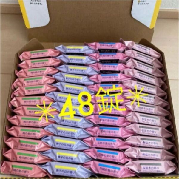 【即購入OK新品】入浴剤 バブ 至福の花めぐり浴 4種48錠