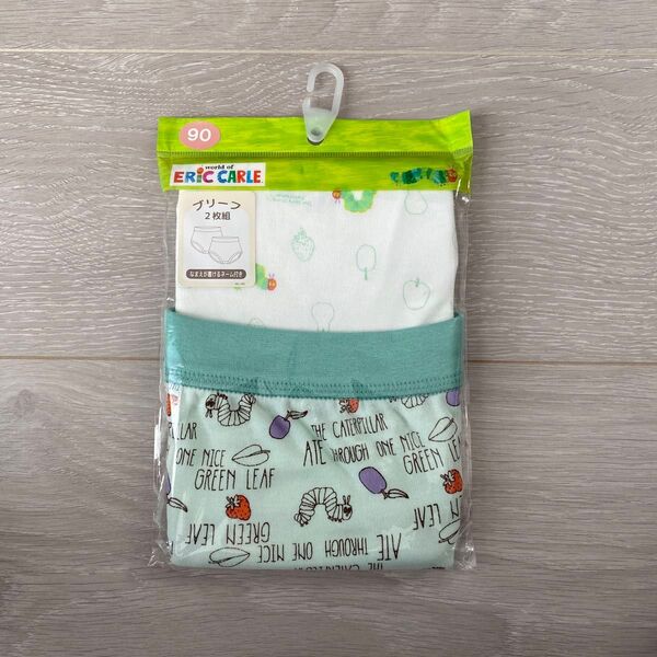 はらぺこあおむし ブリーフ パンツ 男の子 2枚入り 90 新品・未使用