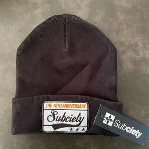 【Subciety】新品未使用 EMBLEM BEANIE
