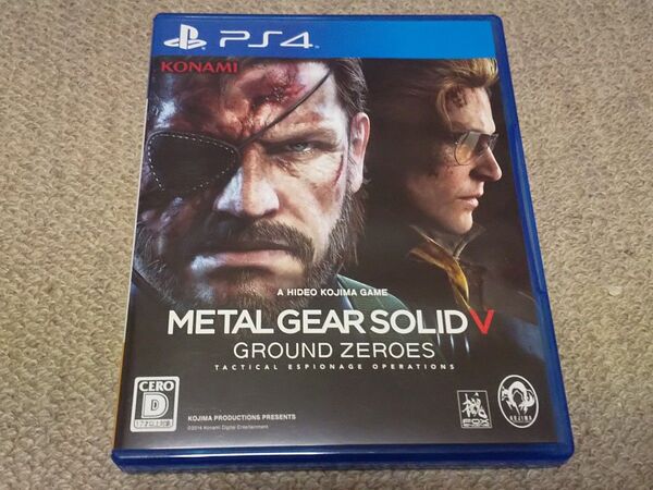 PS4 メタルギアソリッドV グラウンド ゼロズ