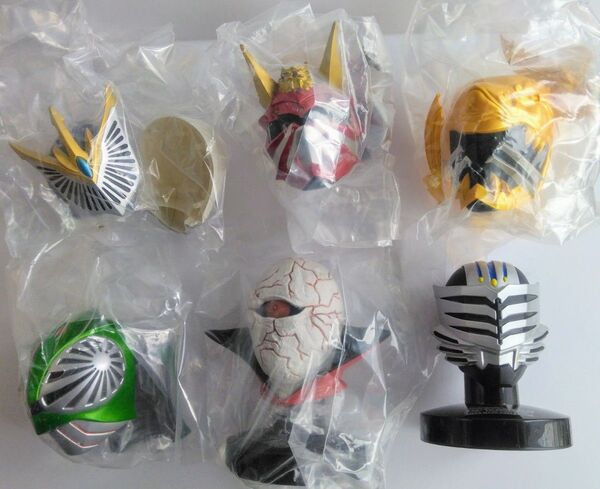 仮面ライダー ライダーマスクコレクション マスコレ セット 未開封 ショッカー首領 響鬼 龍騎