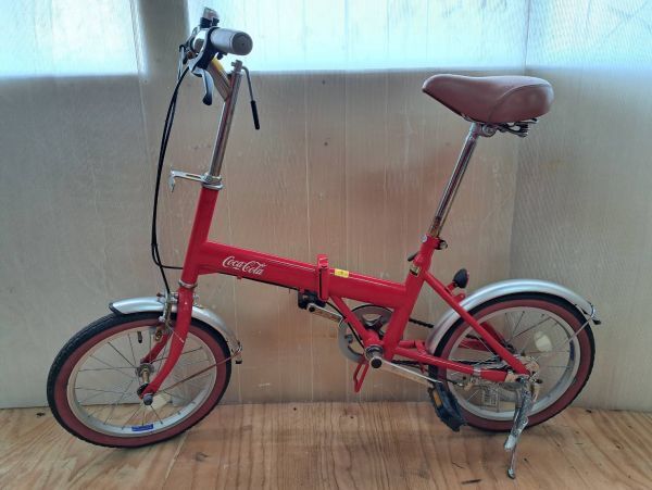 Yahoo!オークション -「コカコーラ」(折り畳み自転車) (車体)の Yahoo!オークション -「コカコーラ」(折り畳み自転車) (車体)の