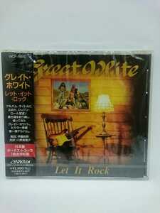 C-0114★未開封 CD★グレイト・ホワイト／レット・イット・ロック GREAT WHITE Let It Rock VICP-5680